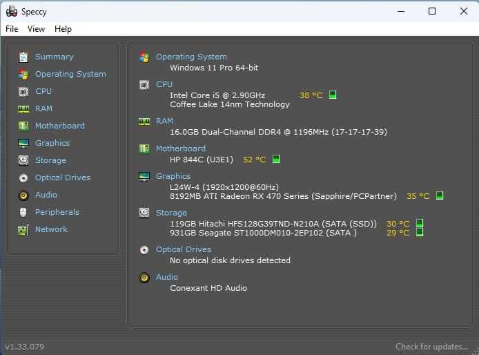 Calculator Unitate Gaming HP I5 9400F Ram 8 16 Gb SSD Video RX 470 8G 256 bit