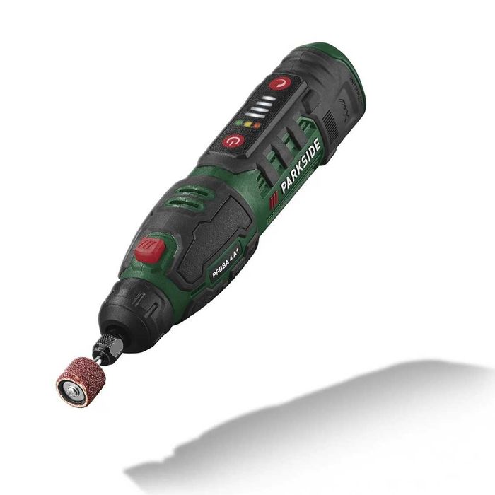 Мултишлайф акумулаторен дремел 4 в 1, 8 накрайника гравиране PFBSA4 A1