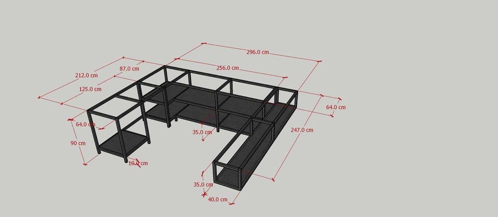 Барбекю/ модулна лятна кухня