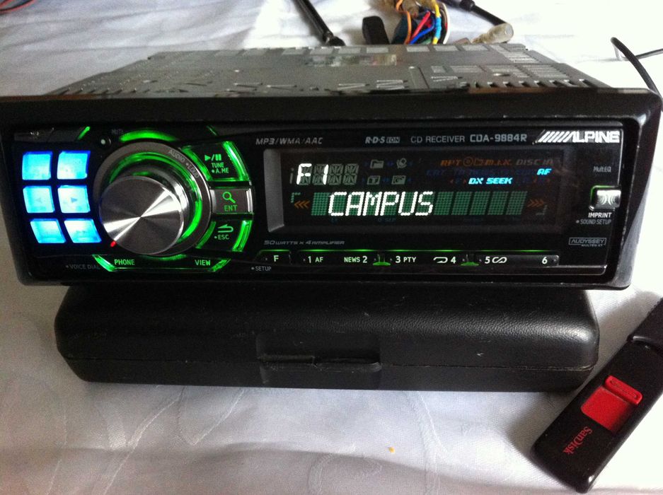 Radio cd player Alpine CDE-9882RI/CDE-9884R USB IPOD AUX MP3 (statie ...
