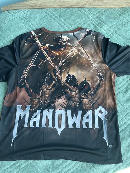 Къса тениска на Manowar