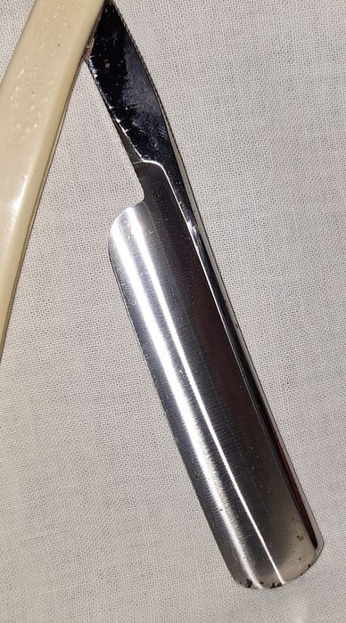 Стар рядък бръснач--Silver National Steel