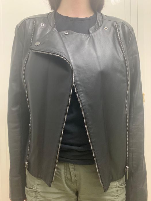 Женская кожаная куртка