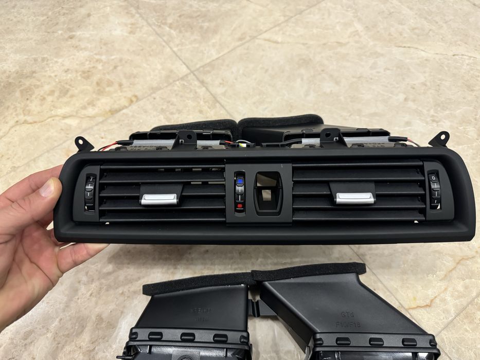 Grila ventilatie aer centru bord AC Clima Bmw Seria 5 f10 f11 completa