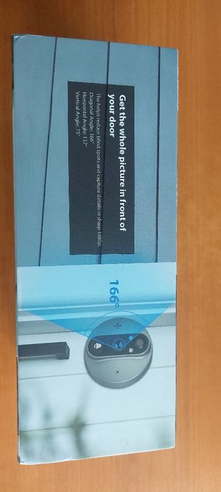 Смарт шпионка TUYA с 4,3 inch цветен Full HD монитор