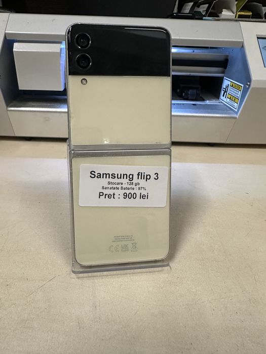 Samsung flip 3 / 128 gb / Garantie / folie sticla cadou