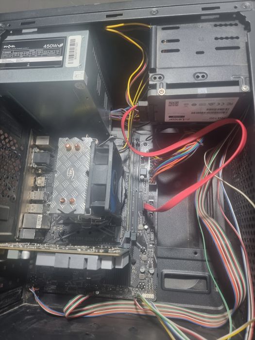 Ddr4 i3 10100f 8gb ozu 250gb ssd