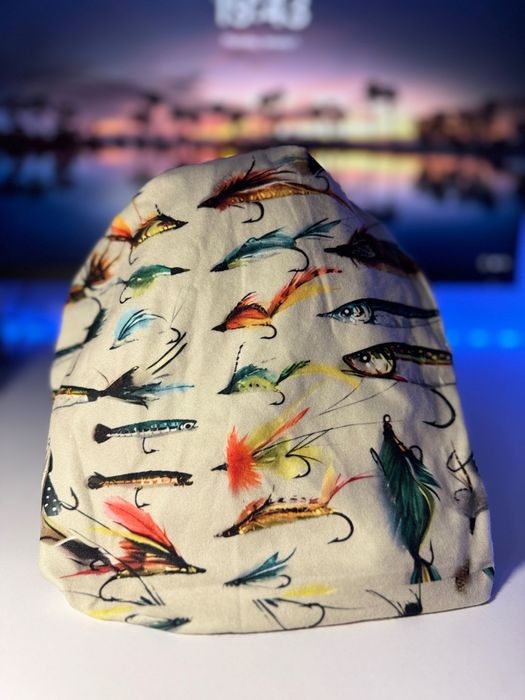 Căciuli pescuit cu model năluci/crap/colaj 3D – unisex, noi