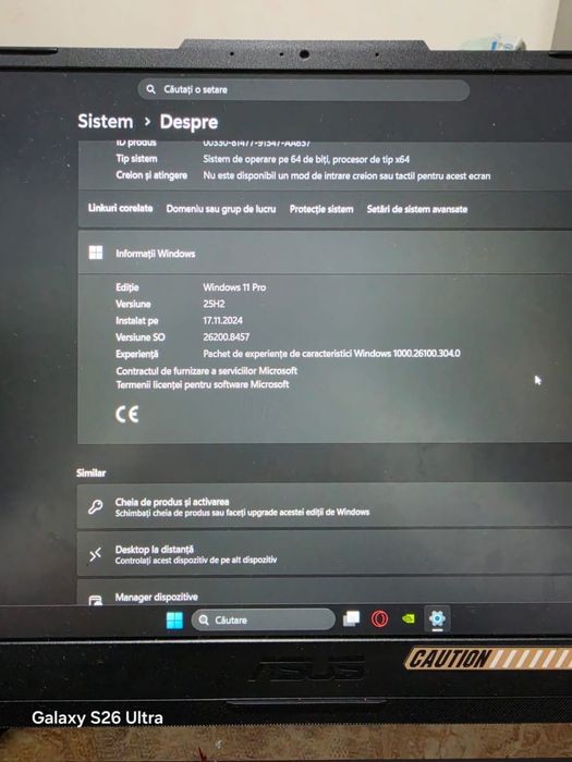 Leptop gaimng Asus TUF15