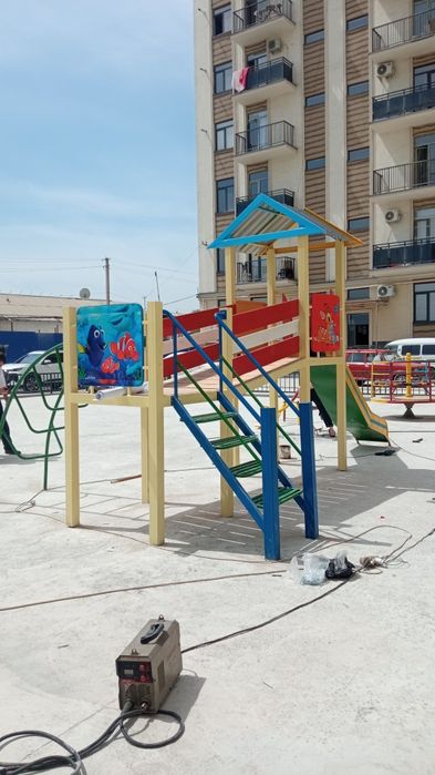 Bolalar maydonchasi  uchun atraksionlar детский плошадка