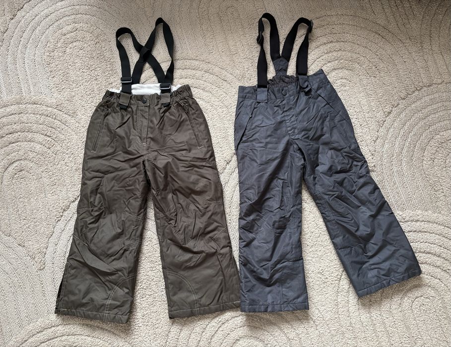 Pantaloni de ski cu bretele 110-116