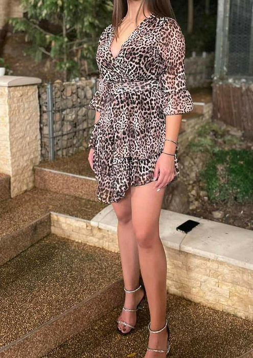 Rochiță animal print S-M
