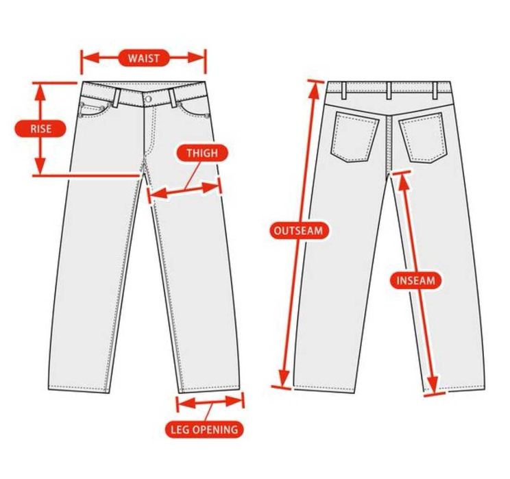 Черен мъжки панталон