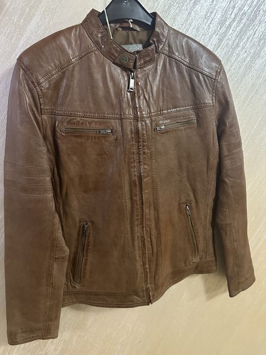 Ново мъжко кожено яке