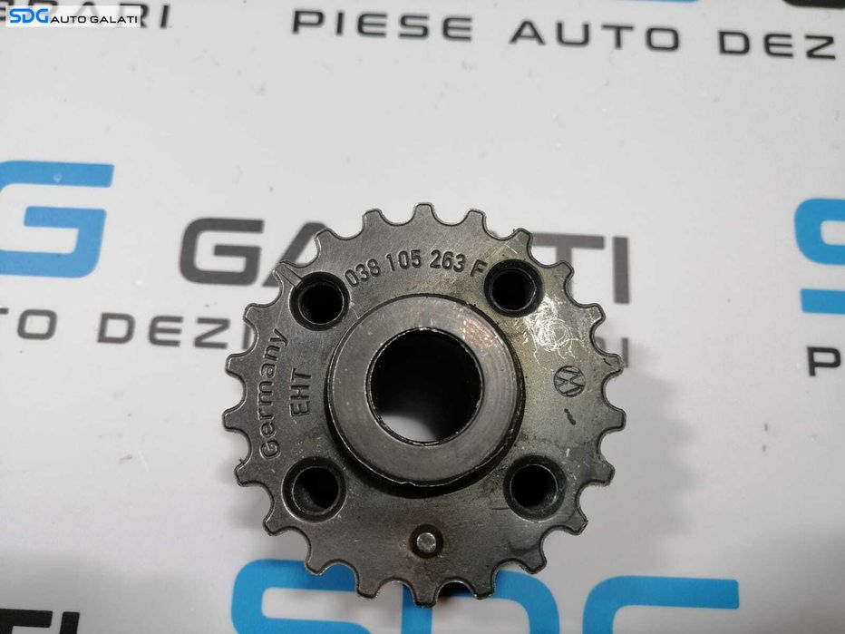Pinion Roata Fulie Vibrochen Seat Leon 1M 1.9 TDI ARL ASZ AXR 1999 - 2006 Cod 038105263F[S0230]
