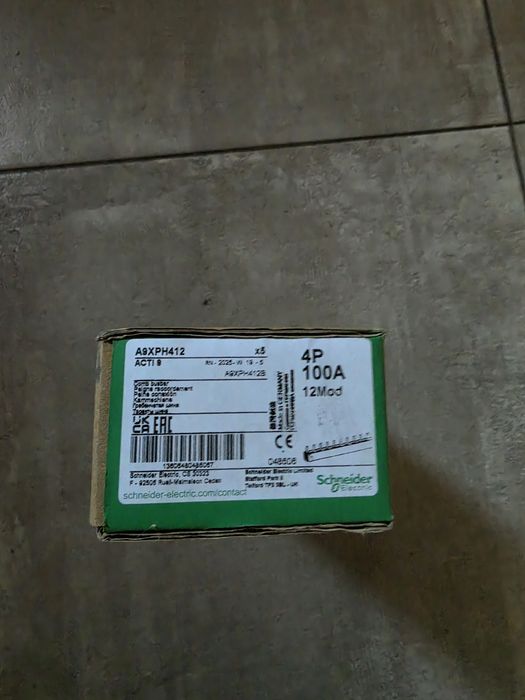 Busbar 4P 100 Amperi