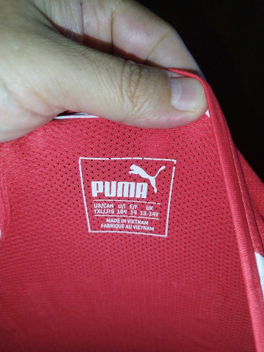 tricou de copii 13-14 ani austria puma original nou