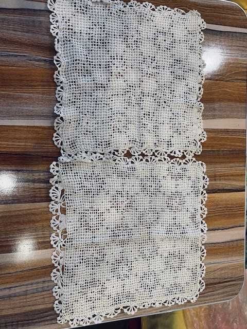 Дантелени плетива на една кука - карета, възглавнички