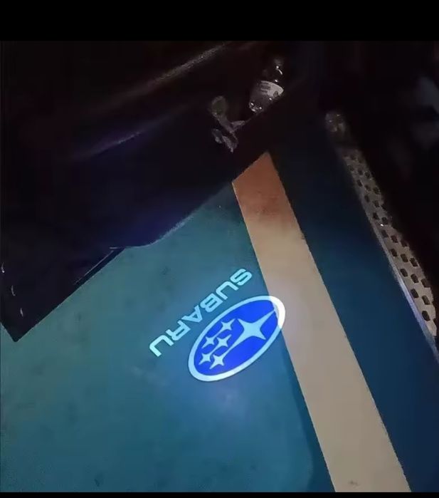 Комплект 2 броя лого проектор за кола  Subaru