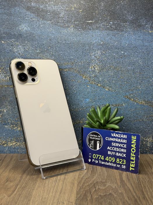 Iphone 13 pro max/128gb/2 Ani Garantie Centrul de Telefoane/rate