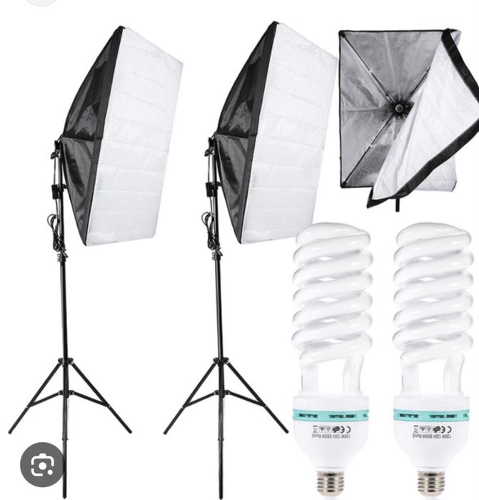 Софтбокс комплект 2 шт, студийный свет