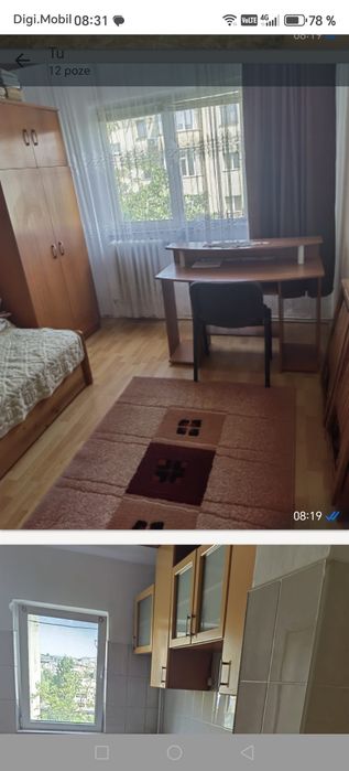 Vând apartament 4 camere Dacia
