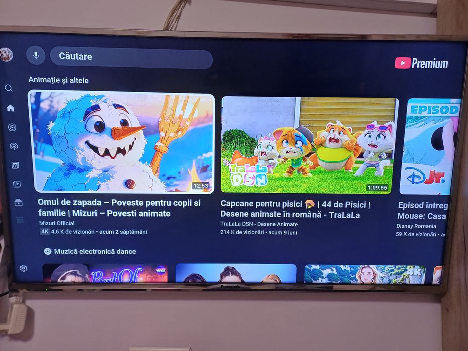 Televizor Panasonic smart 4k 101 cm.