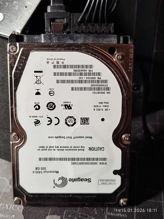 Хард диск 500GB 2.5"