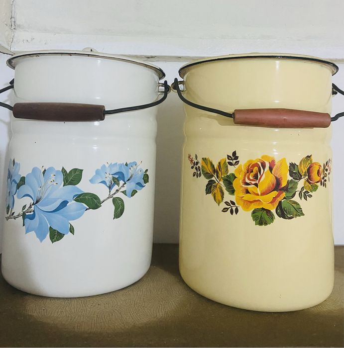 посуда-бидоны и банка