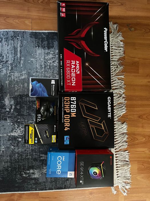 Gaming pc 6800xt,13400f,32gb ram ddr4