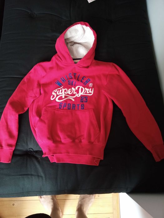 Пуловер с качулка SUPERDRY