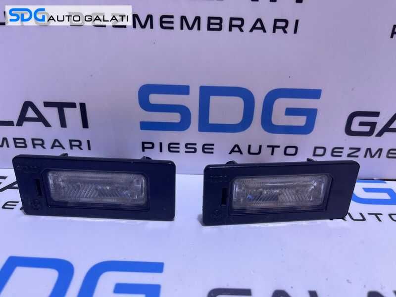 Set Lampa Lampi Iluminare Lumina Numar Inmatriculare Skoda Yeti 2010 - 2013 Cod 8T0943021[S0367]