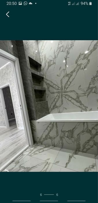 Распил керамогранита под 45