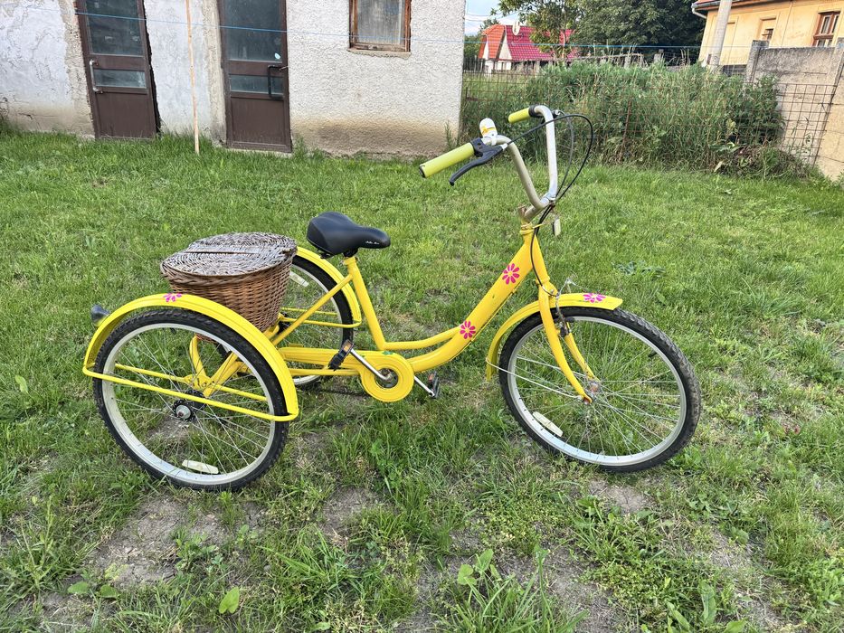 Bicicletă cu trei roti