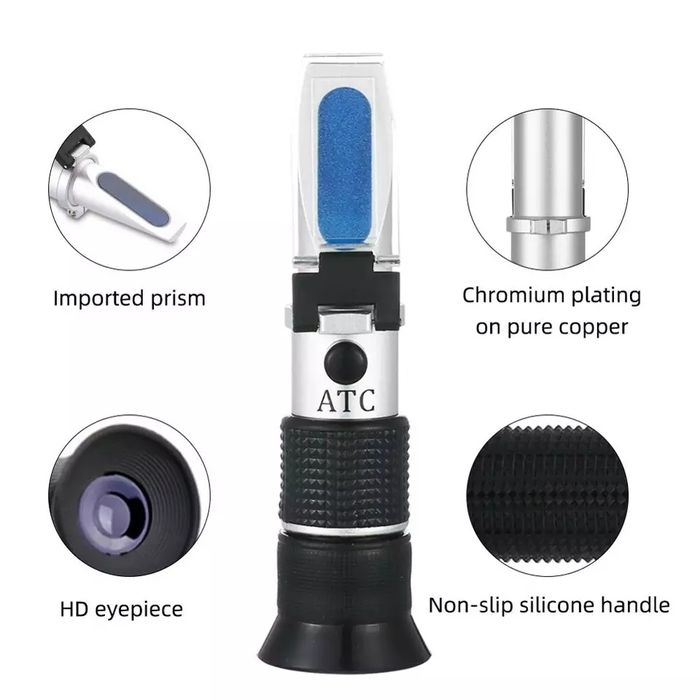 Рефрактометр для мёда с ATC