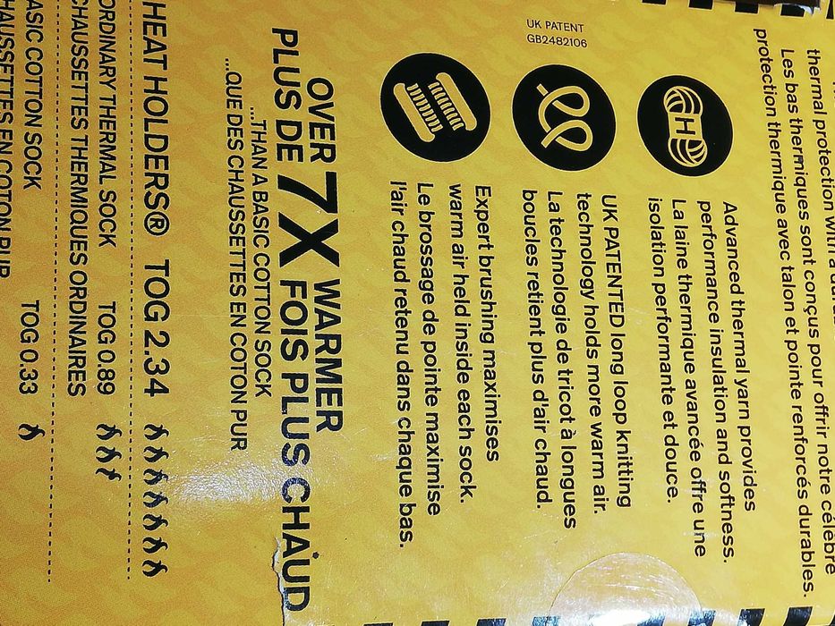 Sosete termice calduroase, patent englez, 2 tipuri, marime 39-45 de la