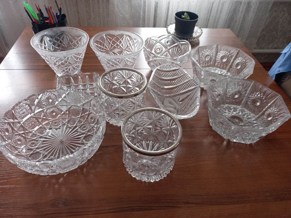 Хрустальные вазы