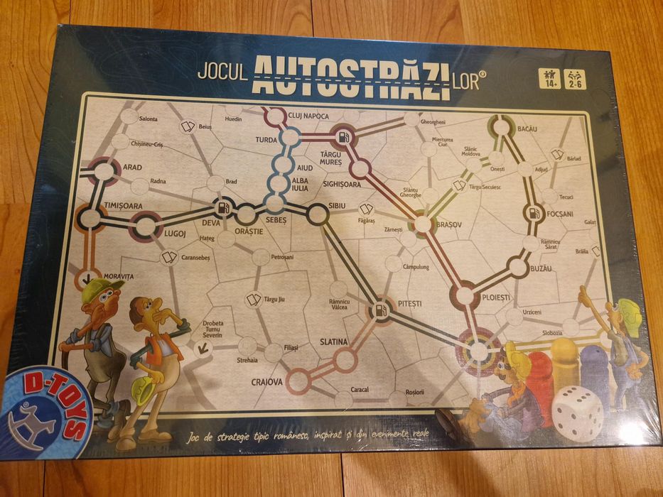 Jocul autostrăzilor joc de societate