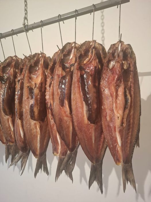 Копченное кефальдар бар.Свежий дами супер.