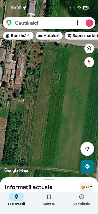 Teren intravilan Robanesti -Bojoiu 2500mp canalizare si gaze in lucru1