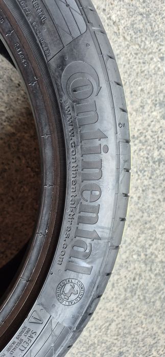 2 anvelope vara runflat ca si noi Continental 245/40/18,dot 2024.Pretul este pe bucata.