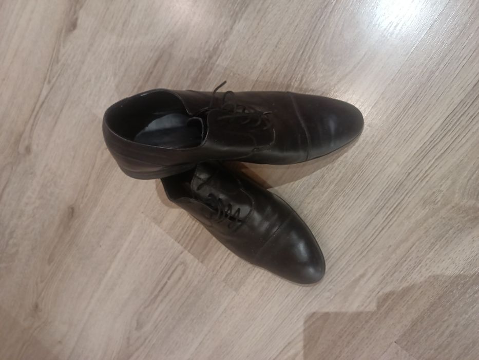 Мъжки официални обувки естествена кожа