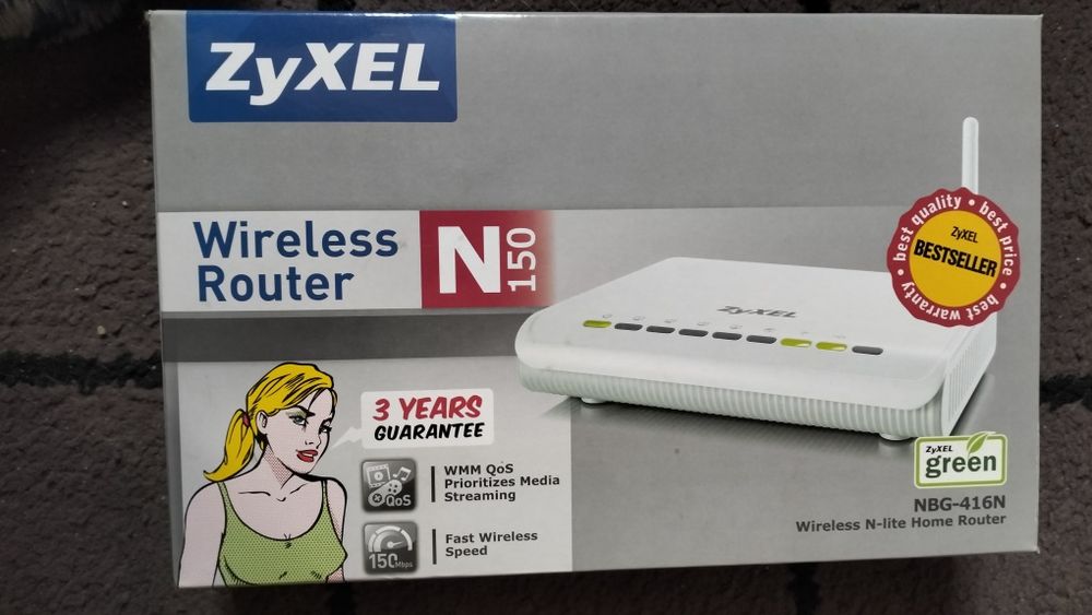 ZyXel wireless router