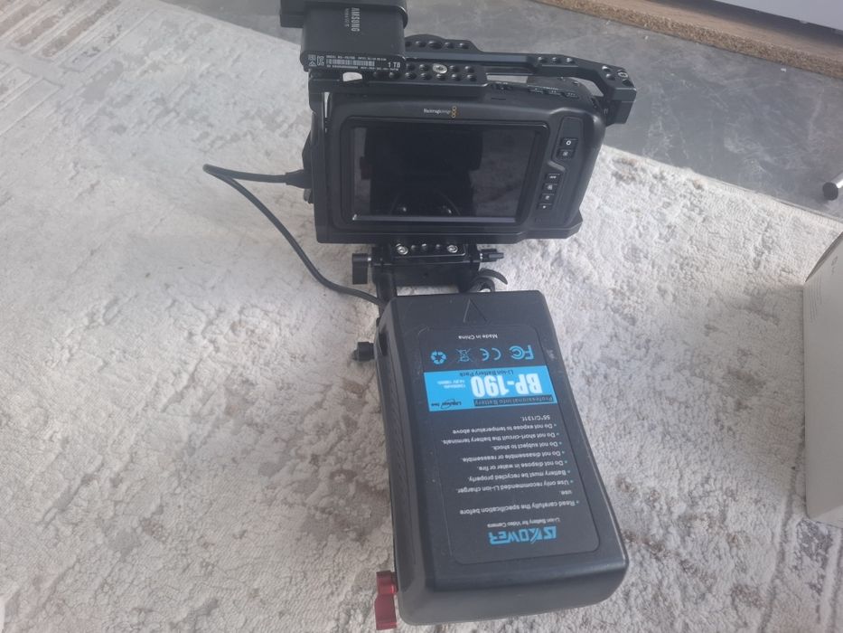 Blackmagic 6k + SSD 1TB
