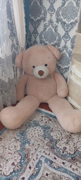 Мишка плюшевая большая