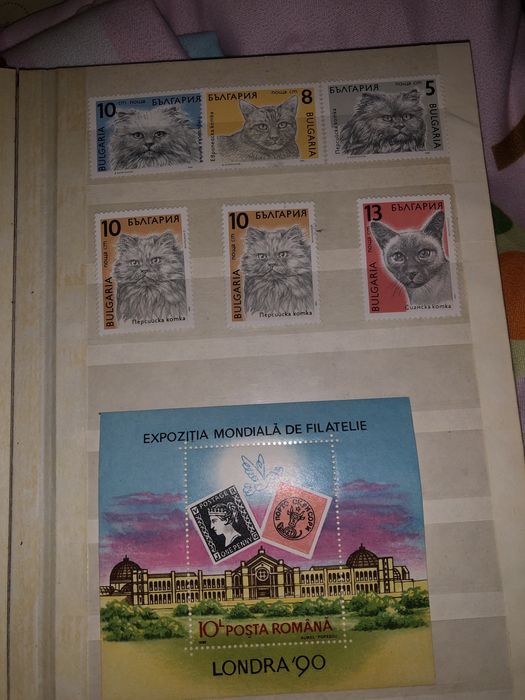 Марки коллекционные целый альбом