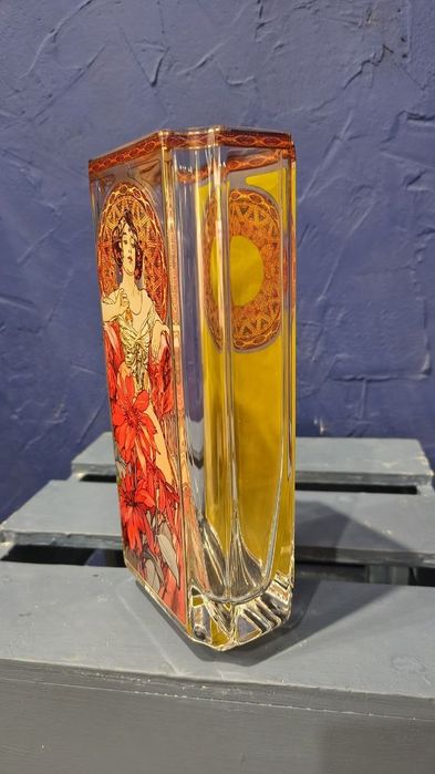 Ваза Goebel Artis Orbis Alphonse Mucha Ruby