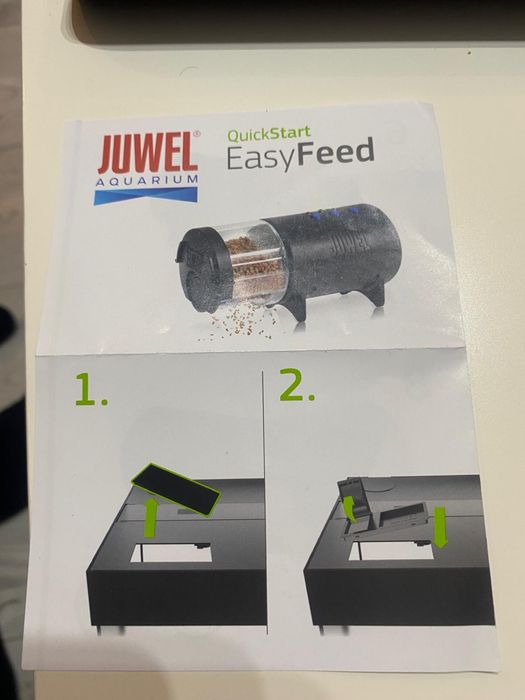 Dispozitiv automat pentru hrana pesti de acvariu (nou)