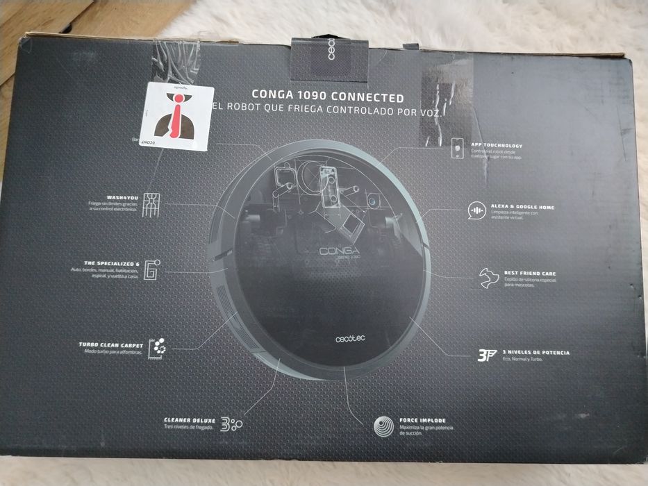 Прахосмукачка робот Cecotec Conga 1090 connected