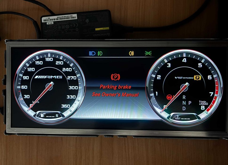 Продавам 2бр AMG Clusters Virgin Километраж W222 IC222 Преди Фейслифт